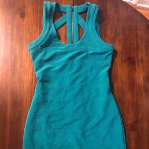 Walter by Walter Baker Blue/Green Dress Size S
